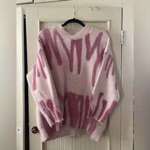 Girly Punk Pink Streetwear Sweater